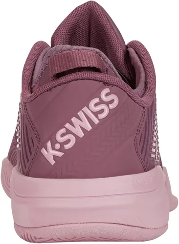 Vista 4 de K-Swiss Hypercourt Supreme Tenis para mujer (Grape NectarCameo Pink, 8), Néctar de uvarosa cameo