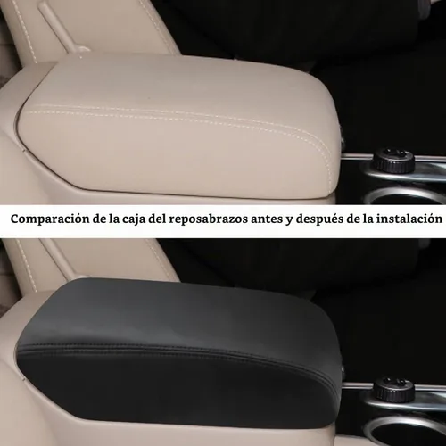 Vista 5 de INTGET Funda para reposabrazos de consola central para Nissan Pathfinder, accesorios 2013-2020 2021 2019 2018 2017 2016 2015 2014 protector de tapa