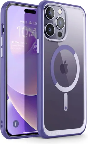 Vista 14 de SUPCASE Funda para iPhone 13 Pro (Unicorn Beetle Mag), [Compatible con MagSafe] [Protección de Grado Militar] Funda Protectora Delgada Transparente