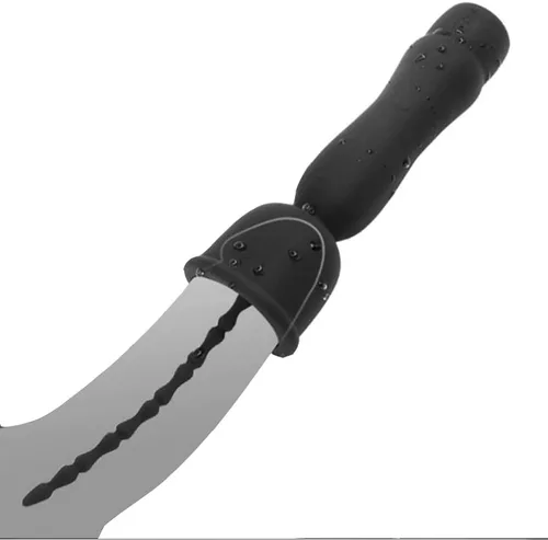 Vista 5 de Sonido vibratorio eléctrico de silicona para hombres Estimulación de uretra Masturbador de entrenamiento de pene masculino (B)