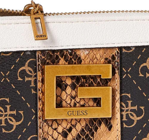Vista 3 de GUESS Cartera grande con cremallera para mujer
