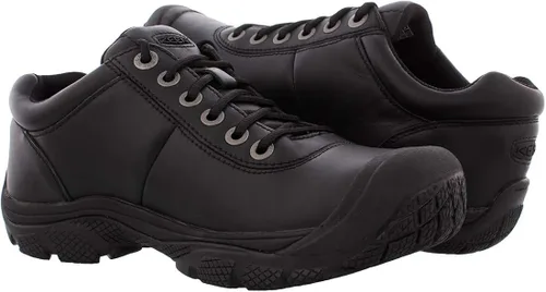 Vista 4 de KEEN Utility Men's PTC Dress Low Height Non Slip Oxfords, Black