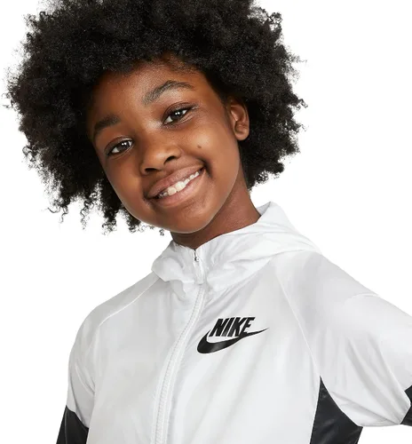 Vista 4 de Nike Sportswear Windrunner - Chaqueta cortavientos para niños grandes (niñas)