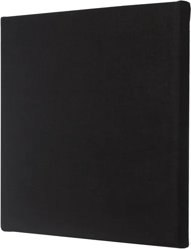 Vista 4 de ATS - Panel acústico de 24 x 24 x 2 pulgadas, borde biselado, color negro