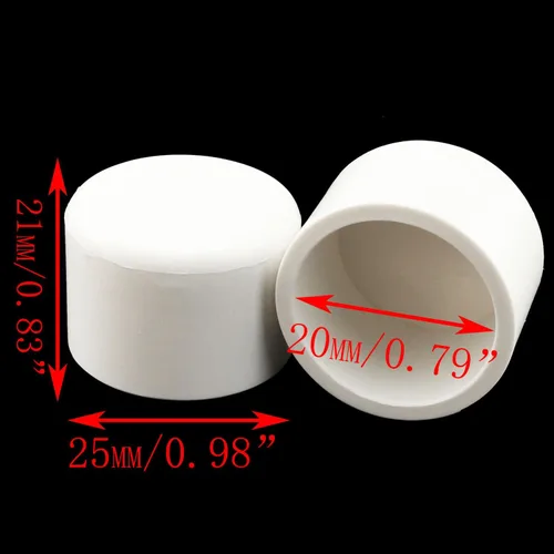 Vista 2 de 10 piezas de accesorios de PVC de 1/2 pulgada para tubería de tubería de PVC para tubería de plomería, color blanco