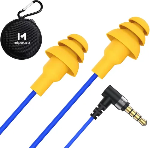Vista 8 de MIPEACE Auriculares de trabajo, auriculares con tapón para el trabajo, aislamiento de ruido, auriculares para construcción de seguridad industrial