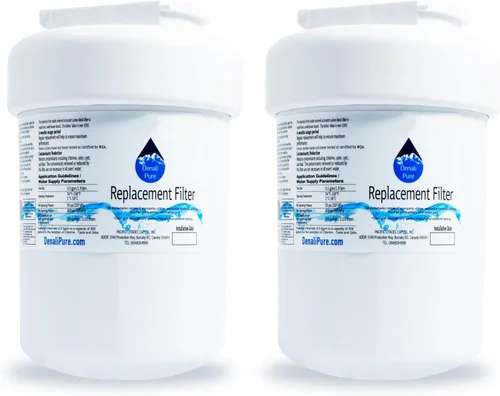 Vista 2 de Paquete de 2 filtros de agua de repuesto para refrigerador General Electric GSL25JFTABS – Compatible con cartucho de filtro de agua de refrigerador