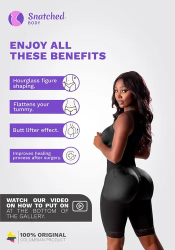 Vista 6 de Snatched Body Etapa 2 Faja poscirugía + dispositivo portátil de viaje urinario P-EZ + masajeador de drenaje linfático + espuma Lipo