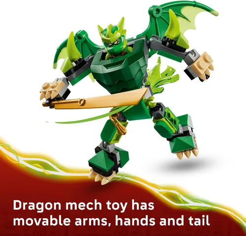 Vista 3 de LEGO NINJAGO Lloyd's Dragon Mech Battle Pack 71862