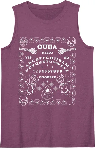 Vista 10 de Ouija Junta Planchette Tank Top Negro