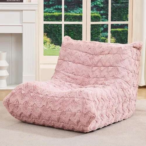 Vista 22 de Hobestluk Puf con espuma viscoelástica, tela de piel sintética ultrasuave, diseño ergonómico, puf pequeño, para sala de estar, dormitorio, sala