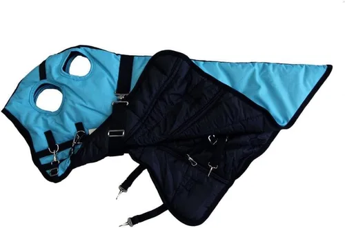 Vista 2 de AJ Tack Capucha impermeable 1200D, color turquesa, 10.58 oz (300 g)