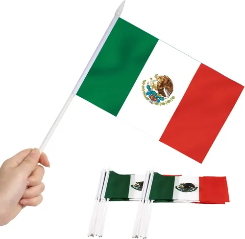 Vista 16 de Anley Mini bandera de Armenia - Paquete de 12 banderas armenias pequeñas en miniatura de mano en barra, resistentes a la decoloración