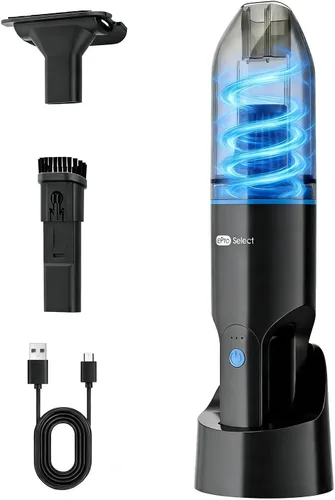 Vista 12 de Apical Life EV1395 Aspiradora inalámbrica de mano - 75W 12000Pa de succión fuerte, tiempo de funcionamiento de 14-24 minutos, recipiente de polvo