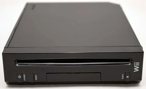 Vista 2 de GameStop Premium Nintendo Wii BLACK Video Game Console Home System Bundle Online RVL-001 GameCube (Renewed)