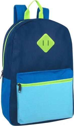 Vista 5 de Trail maker Mochilas al por mayor en paquete de 24 unidades para niños, escuela, sin hogar para organizaciones sin fines de lucro con correas