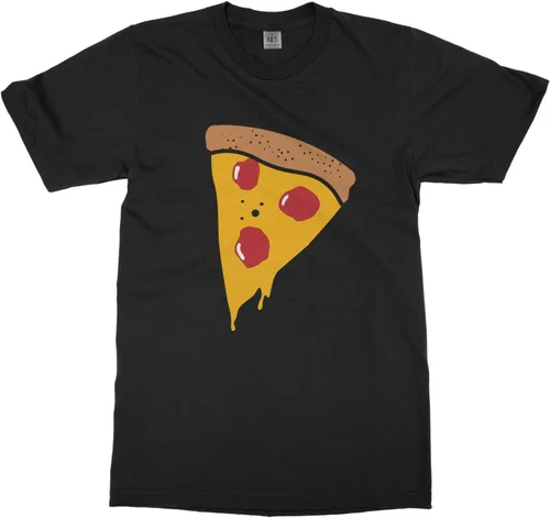 Vista 3 de Camiseta con gráfica de pizza y rebanadas de pizza Juego de camisetas para la familia con texto Mom, Dad, Baby, Son, Daughter