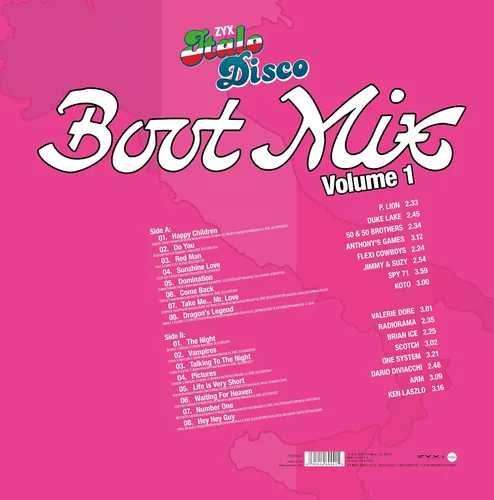 Vista 2 de Zyx Italo Disco Boot Mix 1 Various