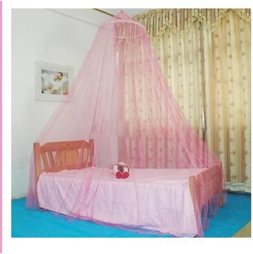 Vista 4 de Tangpan Elegent Bed Netting Canopy Travalling Pesca al aire libre Cúpula redonda Mosquitera de verano Dormitorio (azul)