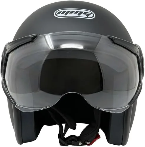 Vista 4 de MMG Casco de cara abierta para motocicleta Modelo 37