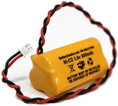 Vista 8 de AA900MAH 6200-RP 3.6v 900mAh Reemplazo de batería Señal de salida Luz de emergencia NiCad 6200RP OSA230 253799 LEDR-1
