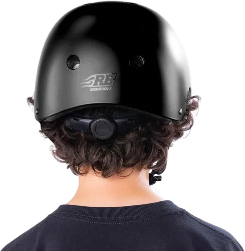 Vista 7 de Rude Boyz - Juego de almohadillas para casco de bicicleta, rodilleras, coderas, muñequeras para niños y niñas
