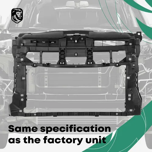 Vista 3 de YHTAUTO Soporte de radiador delantero para Volkswagen Beetle 2012-2019
