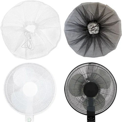 Vista 9 de Paquete de 2 fundas de protección de seguridad para ventiladores de 18 pulgadas, protección de dedos de bebé, protectores de red para ventiladores
