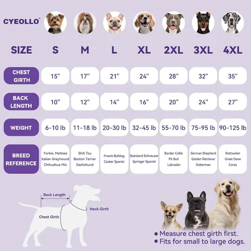 Vista 5 de Cyeollo - Suéter de punto cálido de manga larga para perros pequeños y 1# Azul marino