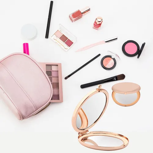 Vista 6 de WSNANG Espejo de maquillaje para madre de la novia, espejo compacto para mamá, regalos sentimentales, regalo de recuerdo de boda (para madre espejo)