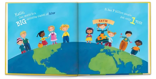 Vista 3 de I Can Change the World! - Historia infantil personalizada - I See Me! (tapa dura)