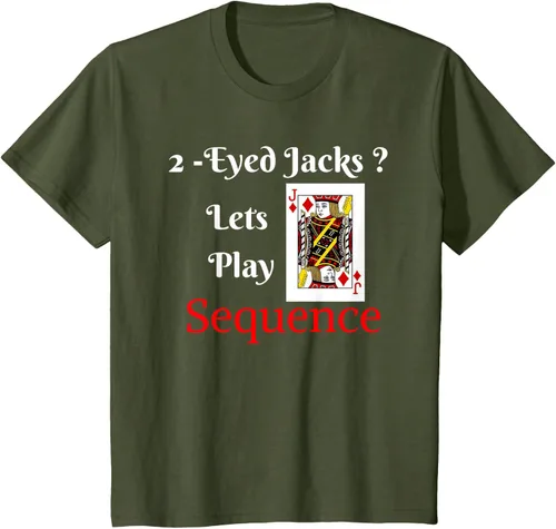 Vista 13 de Camiseta divertida con texto en inglés "I Have 2-Eyed Jacks Lets Play A Card Board Game