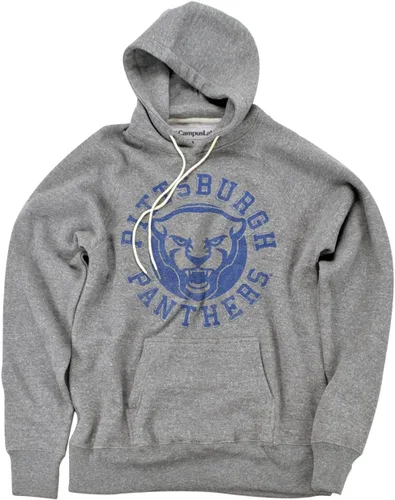 Vista 42 de Campus Lab Collegiate Classic Retro Stamp - Sudadera con capucha unisex para adultos