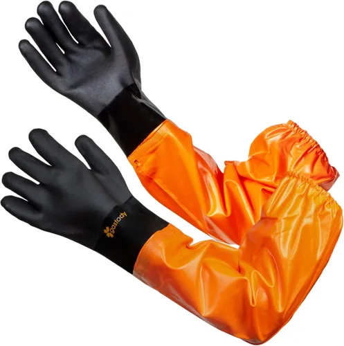 Vista 10 de Gastody™ - Guantes resistentes a químicos, reutilizables, guantes de trabajo de seguridad resistentes, resistentes al ácido, aceite, álcali