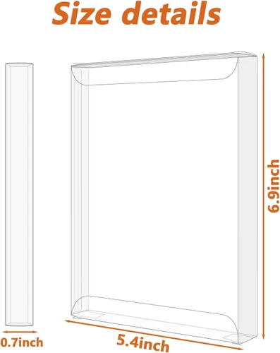 Vista 2 de Earthtec Paquete de 50 fundas protectoras Steelbook de repuesto para 4K UHD, Blu-Ray, video de flecha, acrílico, lenticular, Criterion Blu Ray, PS3