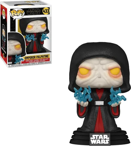 Vista 2 de Funko Pop! Star Wars: The Rise of Skywalker - Figura de vinilo Revitalized Emperor Palpatine (con funda protectora compatible con Pop Box)