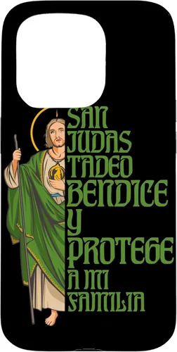 Vista 14 de Saint Jude Thaddeus. Bless and Protect My Family Case for iPhone 17