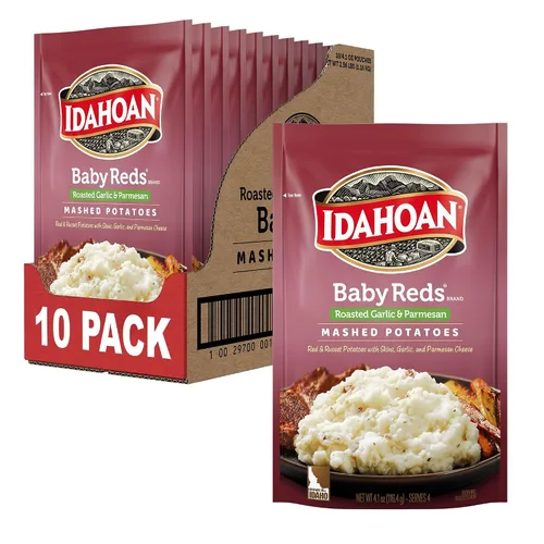 Vista 14 de Idahoan Puré de papas, Buttery Golden Selects, 4.1 onzas (paquete de 10)