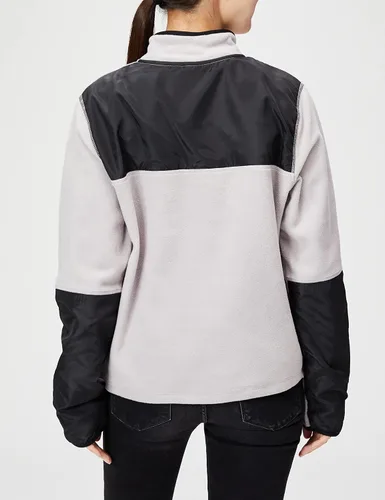 Vista 2 de Volcom Sudadera de snowboard de forro polar con cremallera de 14 para mujer