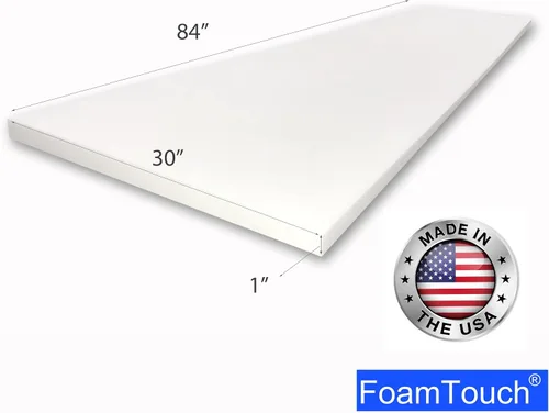 Vista 2 de FoamTouch 1x30x84 Espuma de tapicería, Blanco
