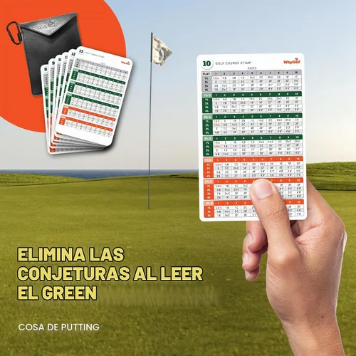 Vista 5 de WHYGOLF Sistema de Putting y Accesorio de Putting – Ayuda de Entrenamiento de Golf para Golpe, Precisión y Lectura del Green – Puertas de Putting