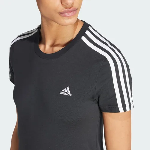 Vista 4 de adidas Camiseta de mujer Essentials Slim de 3 rayas