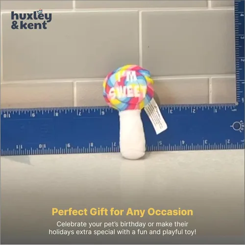 Vista 8 de Huxley & Kent Juguete de Peluche para Gatos - Juguete Interactivo de Hierba Gatera para Gatos y Gatitos - Suave con Crujido y Hierba Gatera