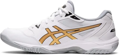 Vista 4 de ASICS Gel-Rocket 10 Indoor Court Zapatos para hombre, BlancoOro puro.