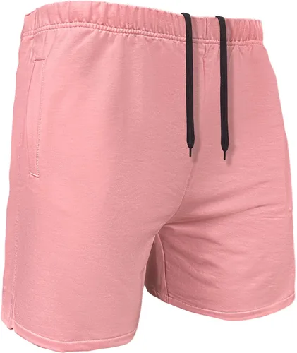 Vista 3 de Pantalones cortos de recuperación de cirugía de rodilla unisex para hombre, pantalones cortos con cierre de velcro, ropa adaptativa para mujeres