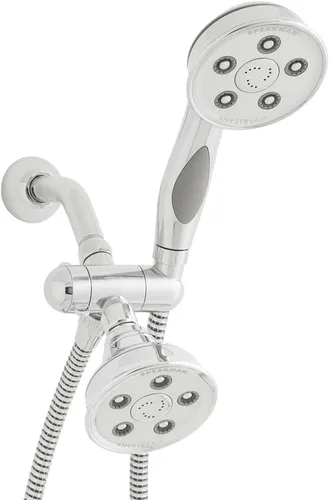 Vista 7 de Speakman VS-233014-BN Caspian Anystream - Combinación de ducha de 2 vías, 2.5 GPM, níquel cepillado