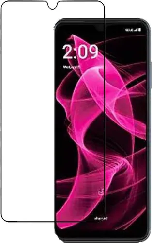 Vista 3 de [Paquete de 2] Protector de pantalla de vidrio templado Frontier Protector protector para T-Mobile Revvl 6X 5G 2023