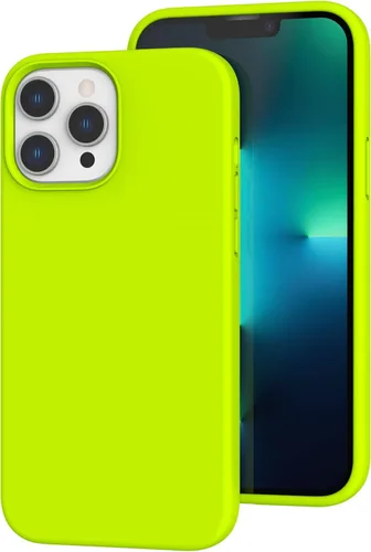 Vista 254 de Funda de silicona líquida compatible con iPhone 12 Pro Max 6.7 pulgadas, funda de gel de protección completa con forro de microfibra, funda