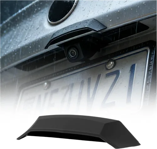 Vista 8 de Funda para cámara de respaldo de visión trasera, protector de lluvia de silicona para cámara de respaldo que mantiene la lente clara en la estilo 2