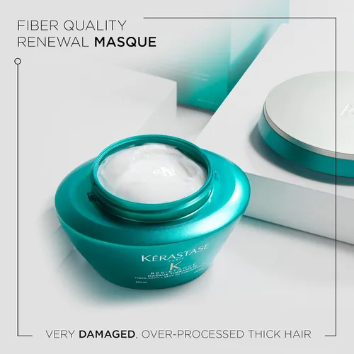 Vista 8 de Kerastase Mascarilla capilar resistente que fortalece y 6.8 fl oz dañada